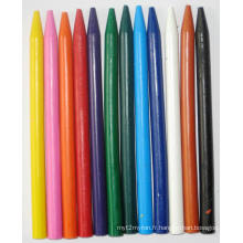 Crayons de couleur en plastique ronds. (7006)